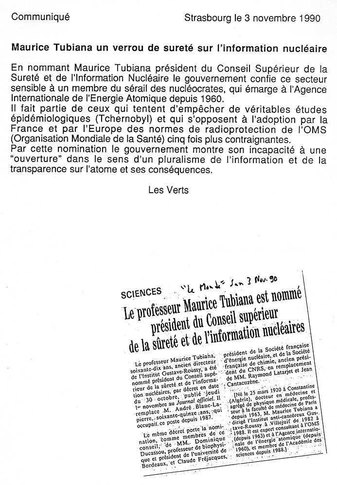 tubiana_nomme ACADEMIE DES SCIENCES